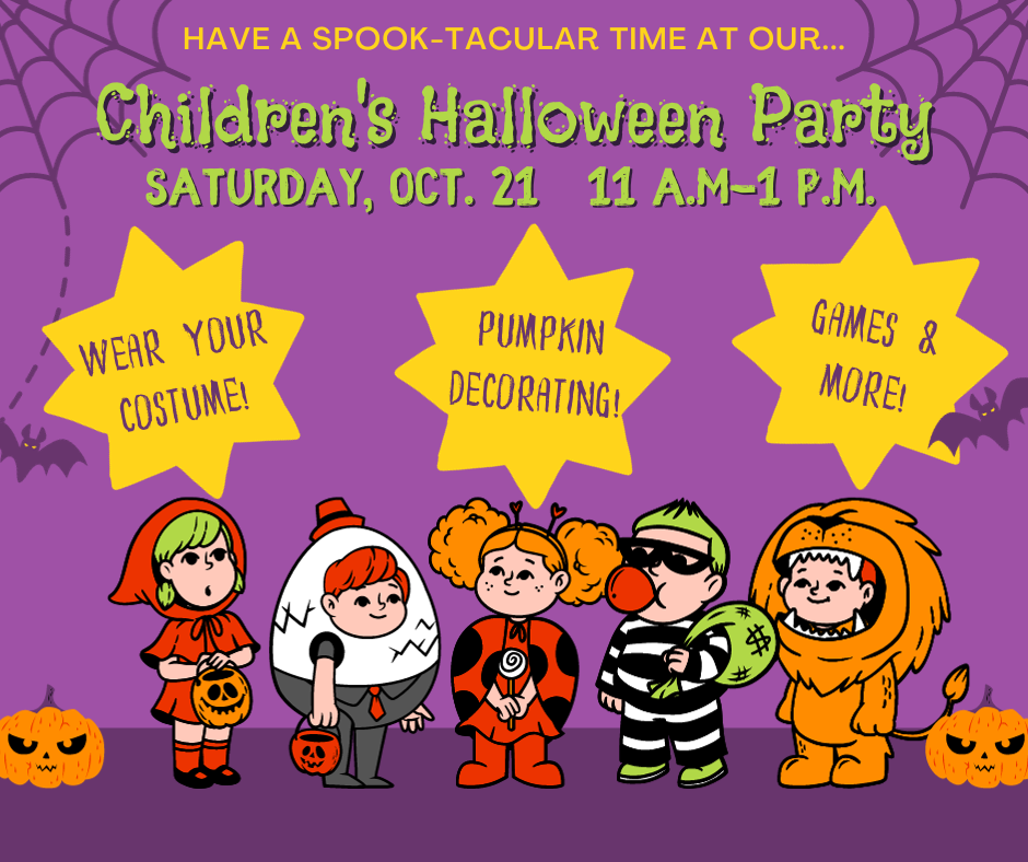 Children's Halloween Party — Almont District Library