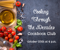 Cooking Through the Decades Cookbook Club