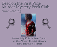 Dead on the First Page Murder Mystery Book Club