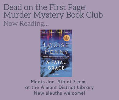 Dead on the First Page Murder Mystery Book Club