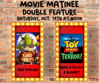 Movie Matinee - Double Feature