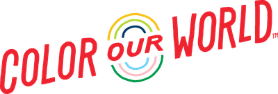 Color Our World in various colors