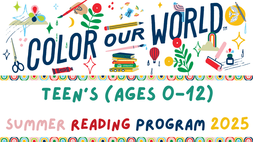 Teen Summer Reading Program Header